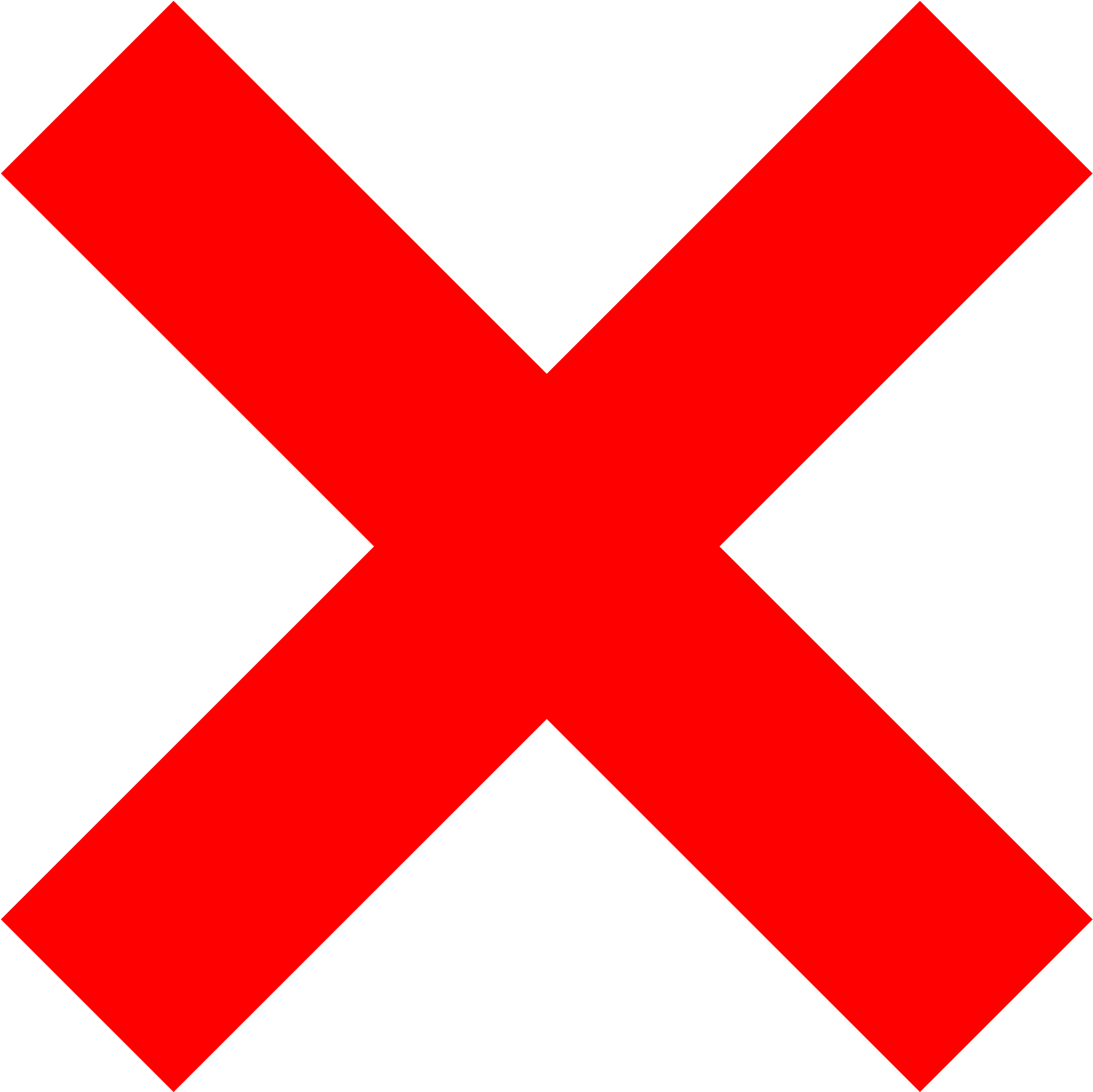 red x